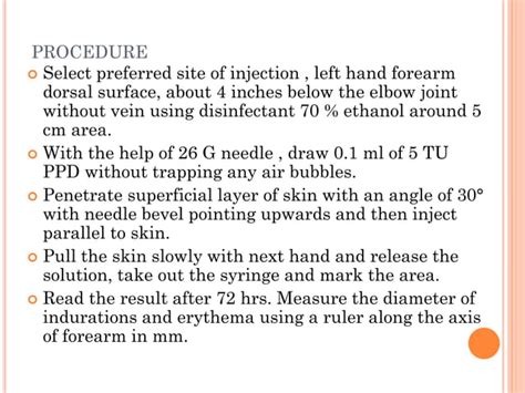 Mantoux Test