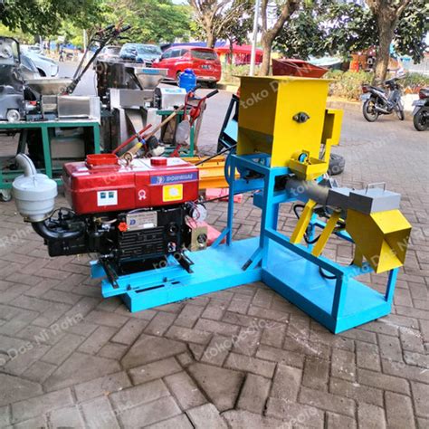 Jual Mesin Extruder Cetak Pelet Apung Kapasitas Kg Jam Siap