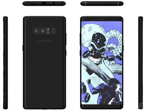 Se filtran los colores en los que llegarÃa el Samsung Galaxy Note 8