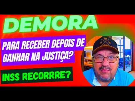 Resposta Para Receber Depois De Ganhar Na Justi A Processo Contra Inss