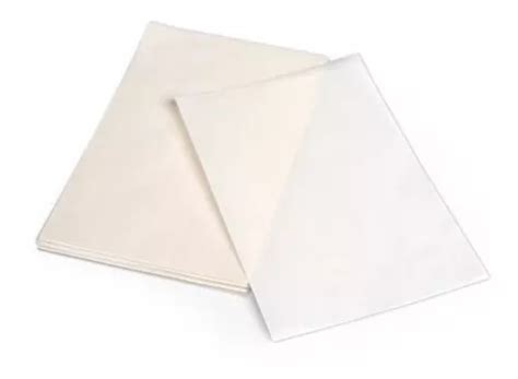 1000 Hojas Papel Encerado Antigrasa Blanco De 30x30cm Envío gratis