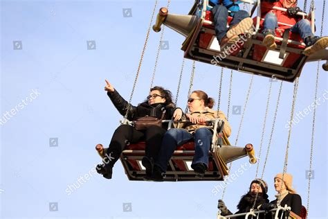 Rides Attractions Winter Wonderland Which Open Editorial Stock Photo - Stock Image | Shutterstock