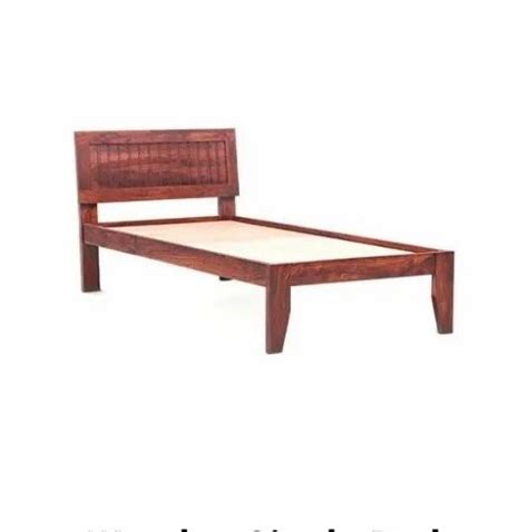 Teak Wood Wooden Single Bed Without Storage At Rs In Saharanpur