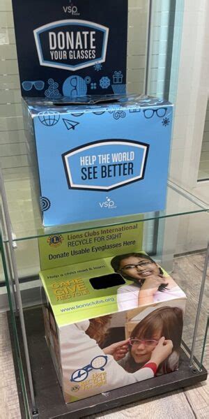 Where To Donate Old Used Eyeglasses