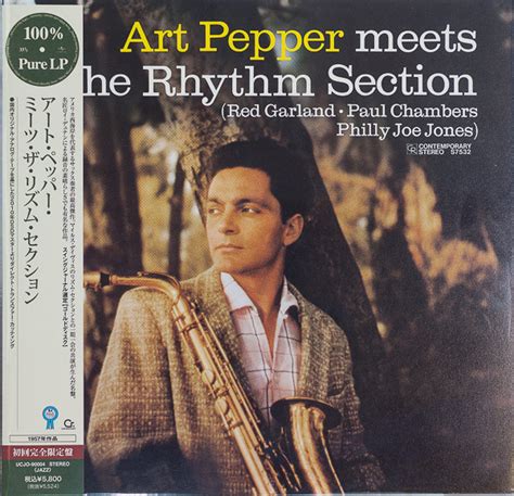 Art Pepper - Meets The Rhythm Section (2012, Vinyl) | Discogs