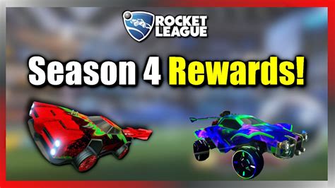 Rocket League RANKED SEASON 4 REWARDS REVEALED YouTube