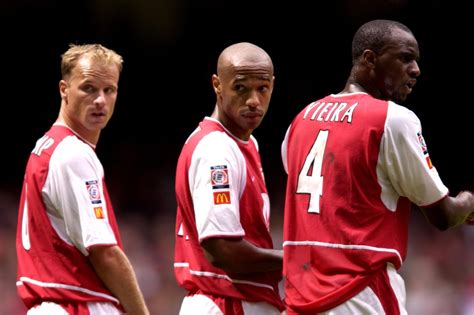 Dennis Bergkamp Thierry Henry Patrick Vieira Fussball