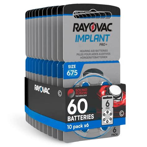 Baterie Rayovac Implant Pro Do Implant W Limakowych