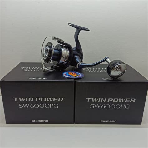 Jual Reel Shimano Twin Power SW 6000 HG PG Model 2021 Shopee Indonesia