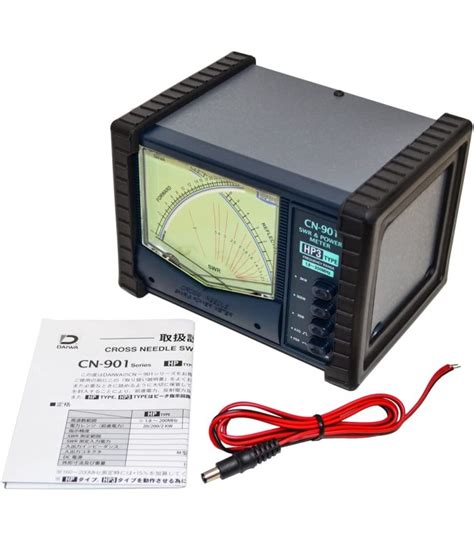 DAIWA CN 901HP3 MEDIDOR DE ROE Y WATIMETRO DE 1 8 A 200 MHZ Y 3 KW