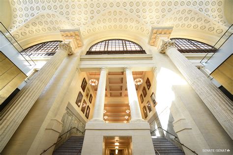 Senate Of Canada On Twitter With Its Corinthian Columns Vaulted