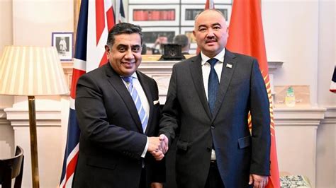 Delegation Of Parliament Of Kyrgyzstan Meets Uk Minister Of State Lord