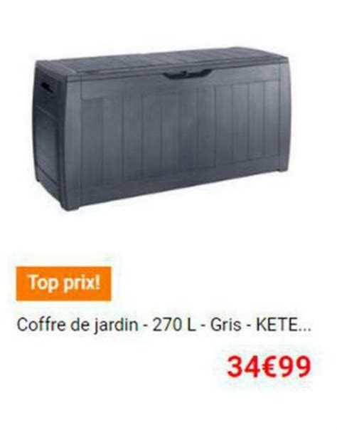 Promo Coffre De Jardin Chez La Foir Fouille