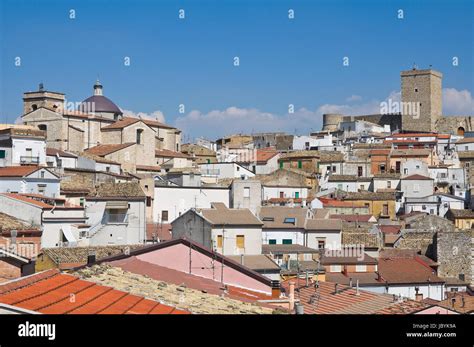 Panoramic View Of Deliceto Puglia Italy Stock Photo Alamy