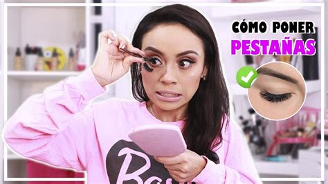 CÓmo Poner PestaÑas Postizas Paso A Paso FÁcil Y RÁpido False Lashes Youtube