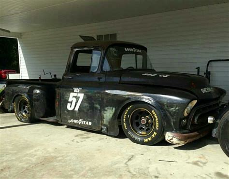 Rat Rod Trucks 57 Chevy Trucks Rat Rods Gm Trucks Chevy Pickups Diesel Trucks Cool Trucks