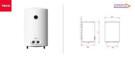 Teka EWH 50 DHH Termo Eléctrico 50 Litros 1500W Control Mecánico