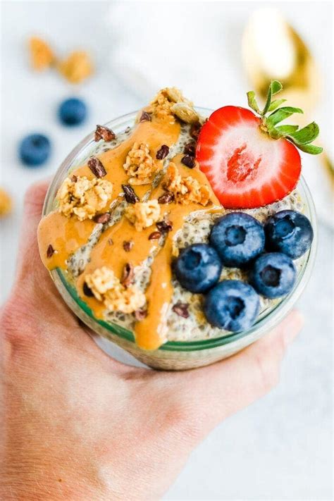 Easy Peanut Butter Chia Pudding Eating Bird Food