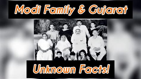 Modi Family in Gujarat: Unknown Facts - We Dravidians