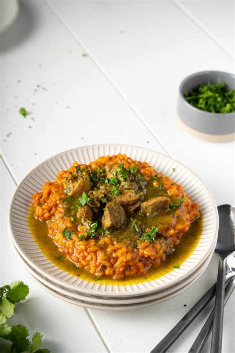 Moroccan Lamb Risotto Recipe Salima S Kitchen