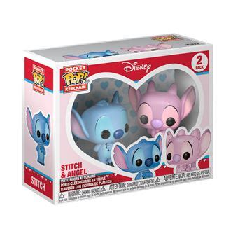 Figurine Funko Pop Disney Porte Cl Lilo Stitch Pack Stitch Angel