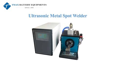 Programmable Ultrasonic Metal Spot Welder Tmaxcn Youtube