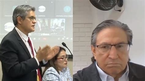 Alejandro Toledo Pidió Estar Presente En Todas Las Audiencias Del