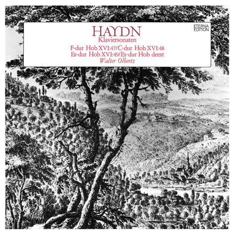 Haydn Klaviersonaten Hob Xvi Deest Es Dur Album Von Walter