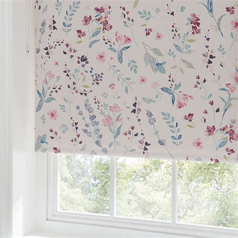 Botanical Meadow Blackout Roller Blind Dunelm Blackout Roller Blinds Roller Blinds Blinds