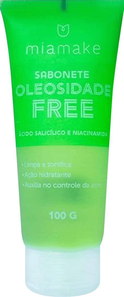 Sabonete Líquido Facial Mia Make Oleosidade Free Beleza na Web