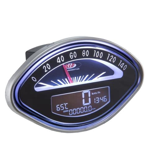 Jual Speedometer Speedo Digital Sip Black Kmh Vespa Vbb Super Sprint