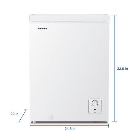 Hisense Garage Ready Cu Ft Manual Defrost Chest Freezer