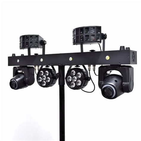 Haz De Luz Led Con Cabezal M Vil Conjunto De Luces Par Para Dj