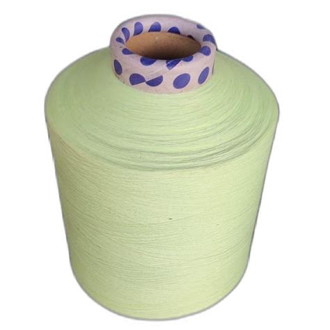 Semi Dull Dyed Single Polyester Spun Yarn For Textile Industry