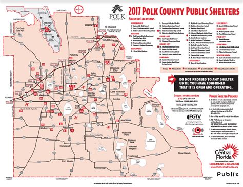 Map Of Polk County Florida