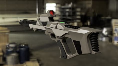 3D file Star Trek Nemesis phaser rifle ⭐ ・Design to download and 3D ...