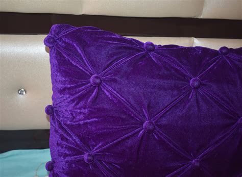 Purple Velvet Comforter Luxury Quilt, Queen King Quilt Wine Purple ...