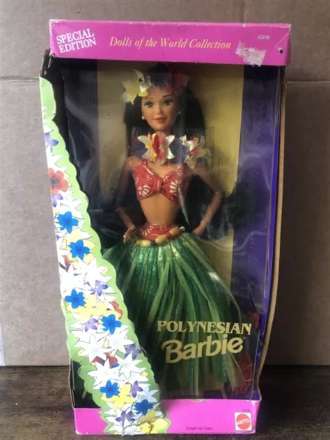 Polynesian Barbie Dolls Of The World Vintage Mattel New In Box