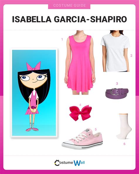 Dress up as Isabella Garcia-Shapiro from Phineas and Ferb and you’ll be ...