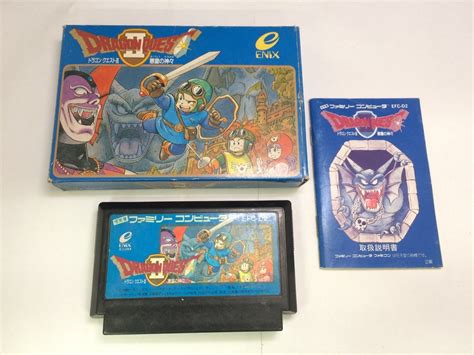 Yahooオークション 中古b ドラゴンクエスト2 ファミコンソフト