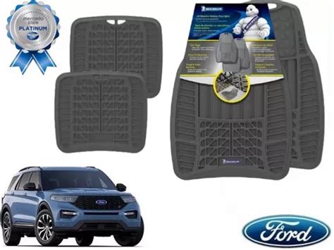 Tapetes 4pz Uso Rudo Gris Ford Explorer 2021 Michelin Meses Sin Intereses