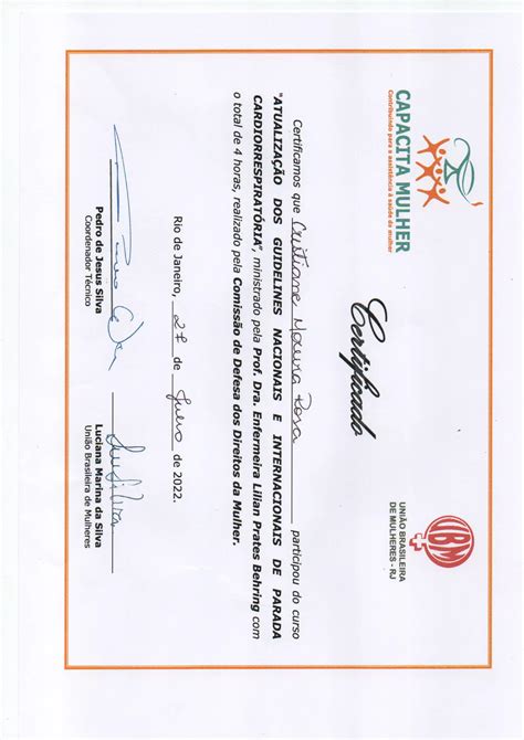 Certificado De Parada Cardio Respirat Ria Bls Pdf