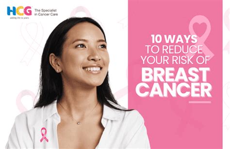 10 Ways You Can Reduce Your Breast Cancer Risk Hcg Oncology