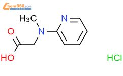 2 Methyl pyridin 2 yl amino acetic acid hydrochloride 1588441 08 0 上海一