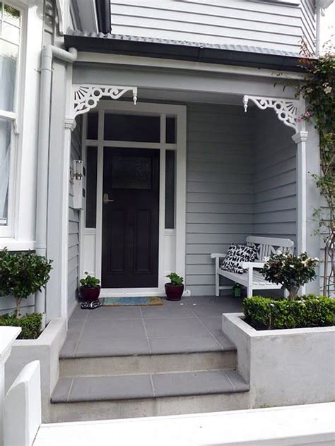 20 Grey Exterior Paint Colour Schemes Homyhomee