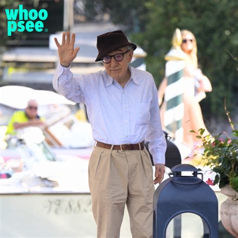 Woody Allen Arriva A Venezia Per La Presentazione Del Suo Film Fuori