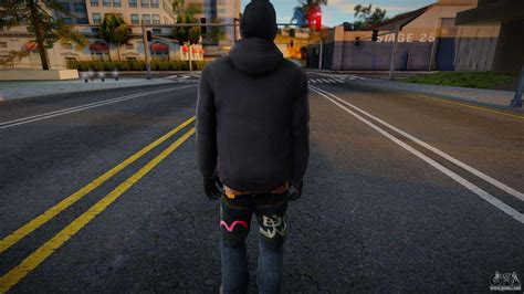 Skin Gangstar Balaclava V For Gta San Andreas