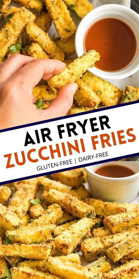 Crispy Air Fryer Zucchini Fries Gluten Free Dairy Free Artofit