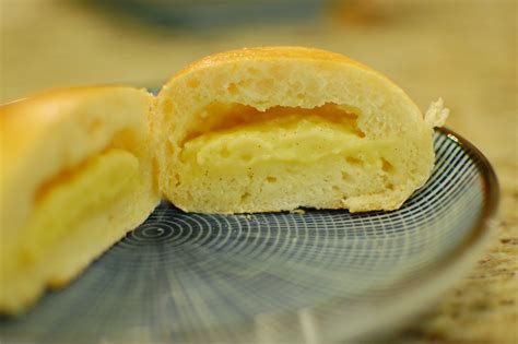 Japanese Cream Pan Japanese Custard Filled Sweet Bread Buns — The 350