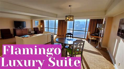 Flamingo Las Vegas Luxury Suite Youtube